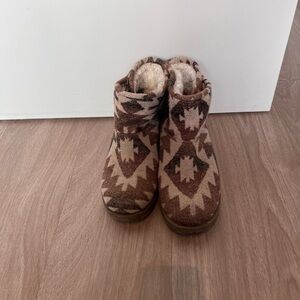 Fuzzy boots
